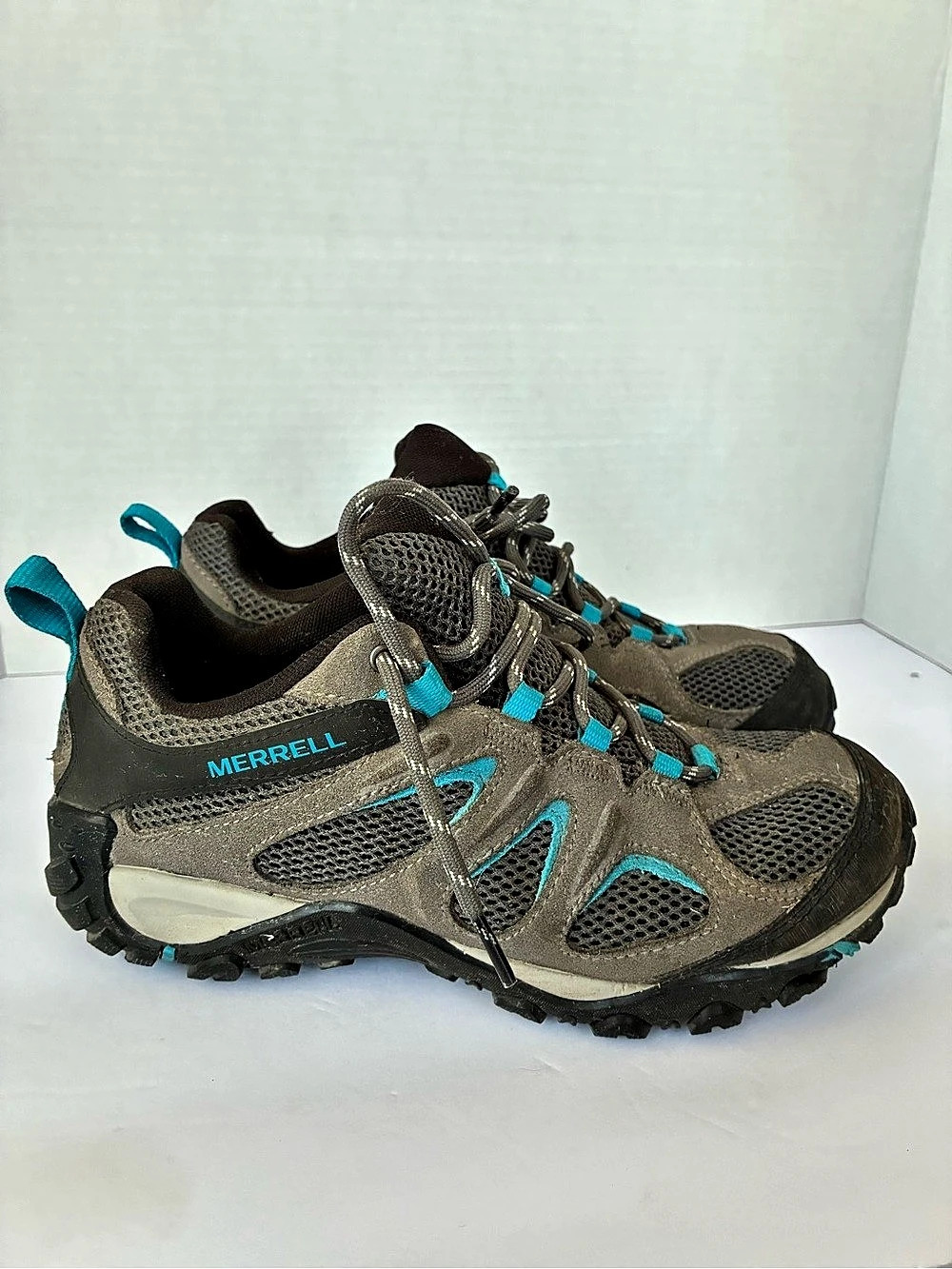 Merrell Moab 2 Vent Athletic Shoes Gray & Blue US 8